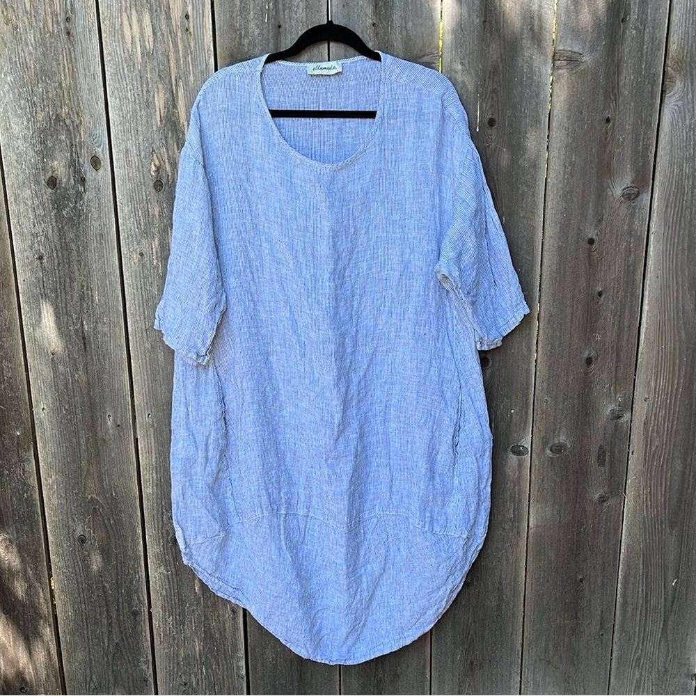 Ellamoda Linen Dress